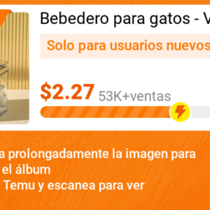 FUENTE BEBEDERO PARA GATOS